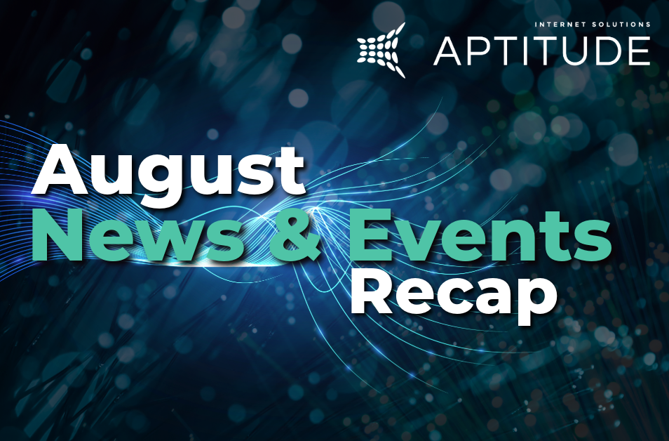 Aptitude’s August Events Recap