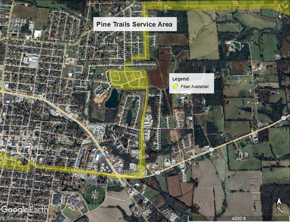 Pine Trails Service Area - Farmington, MO - Aptitude Internet